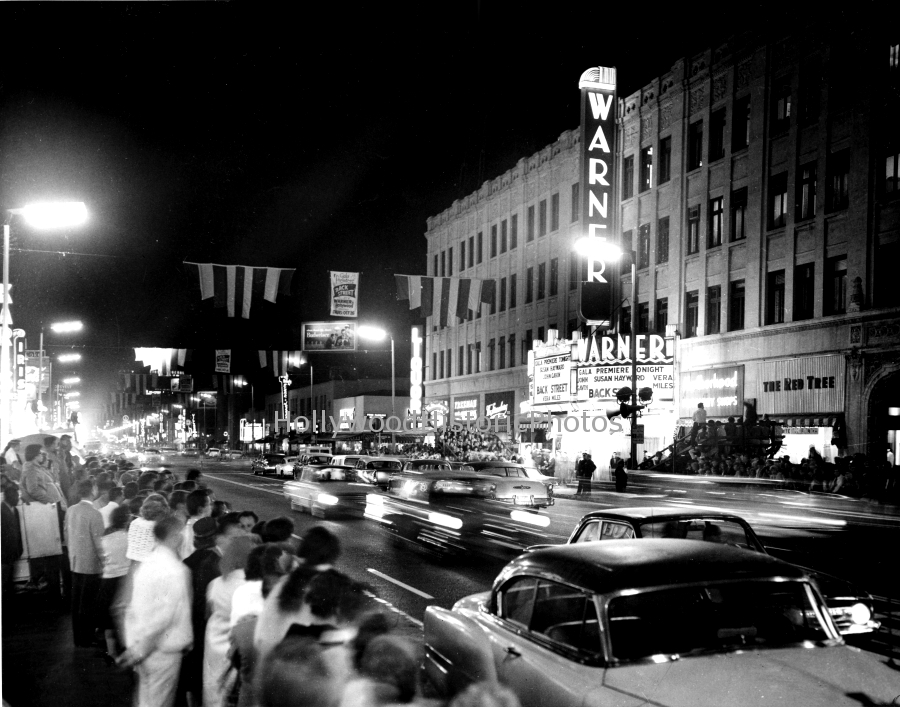 Warner Theatre 1961 Premiere of Back Street 6433 Hollywood Blvd. at Wilcox.jpg
